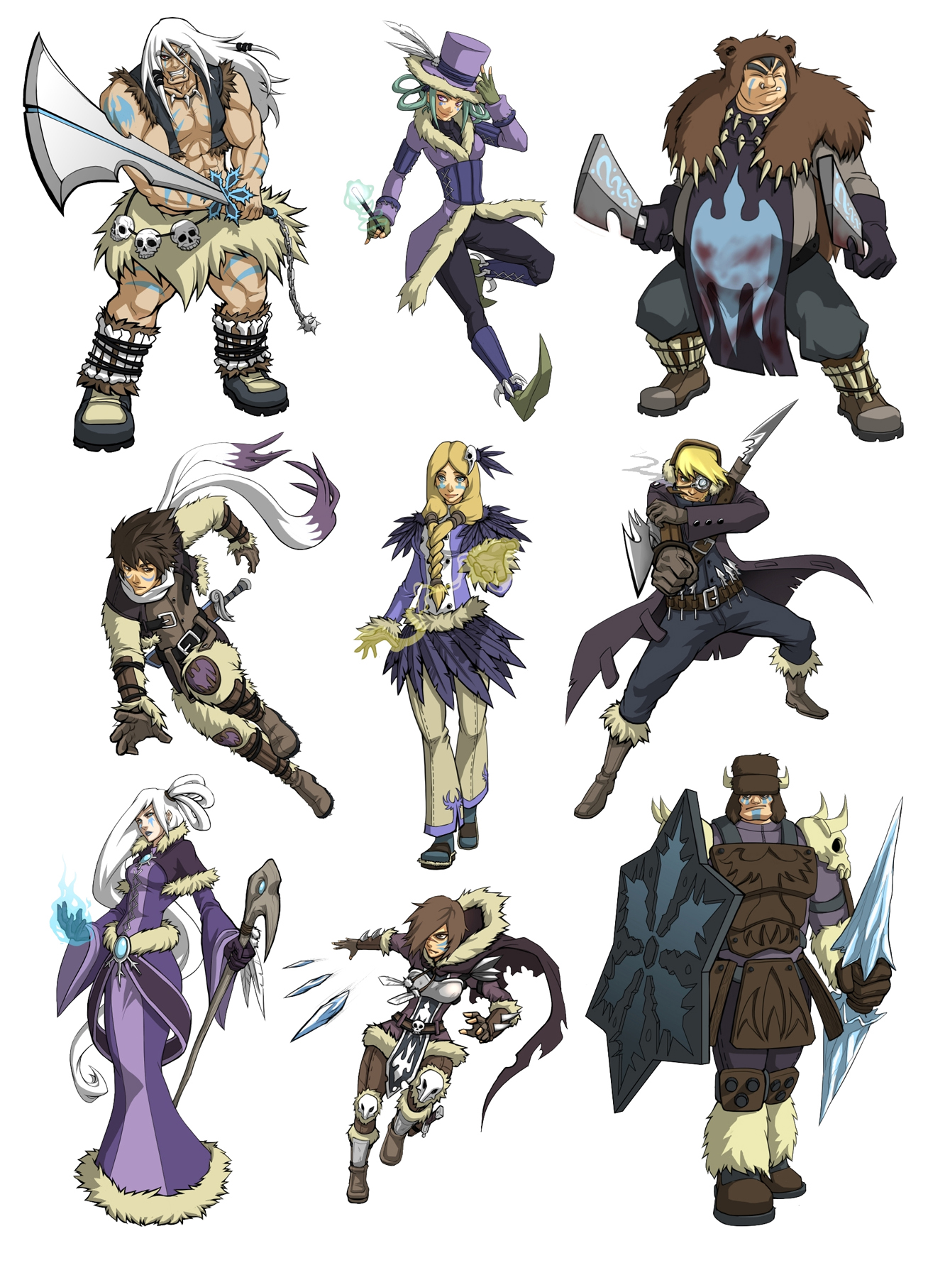 Winter Class Concepts by Quirkilicious