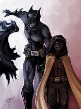 Robin and Batman