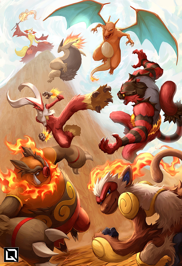 Fire Blast by Quirkilicious