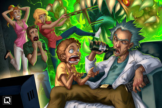 rick and morty artstation deviant art yoshida