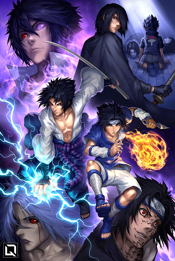 Uchiha Sasuke . by DrunkGohan on DeviantArt