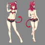 Neko Noire Template Inner Wear