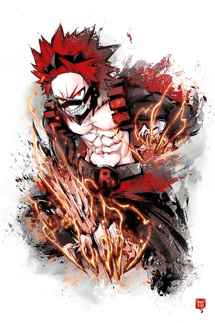 KIRISHIMA!!! by RobotCatArt on DeviantArt