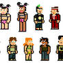 Total Drama Island Characters on Code Monkeys