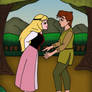 Barefoot Taran and Eilonwy