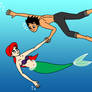 Swimming with Ariel