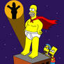 The Simpsons' Captain Underpants