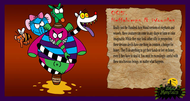 Disney Monsters #5: Heffalumps and Woozles