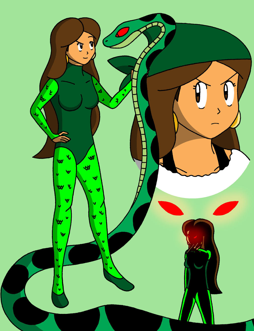 The Princess and the Python by streetgals9000 on DeviantArt