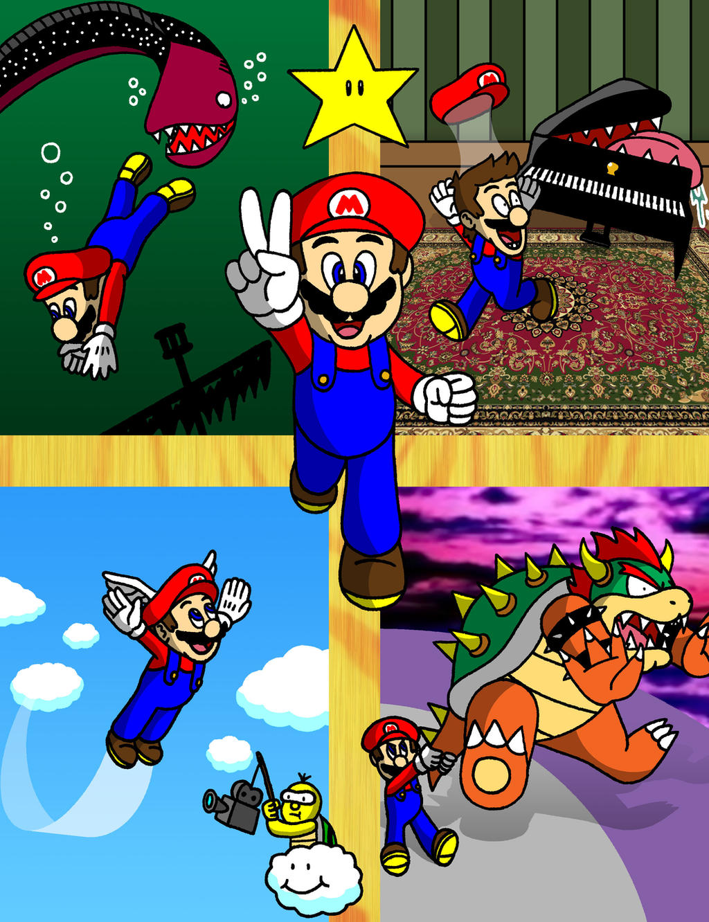 64 Deviantart Super Mario 64 Tribute by streetgals9000 on DeviantArt