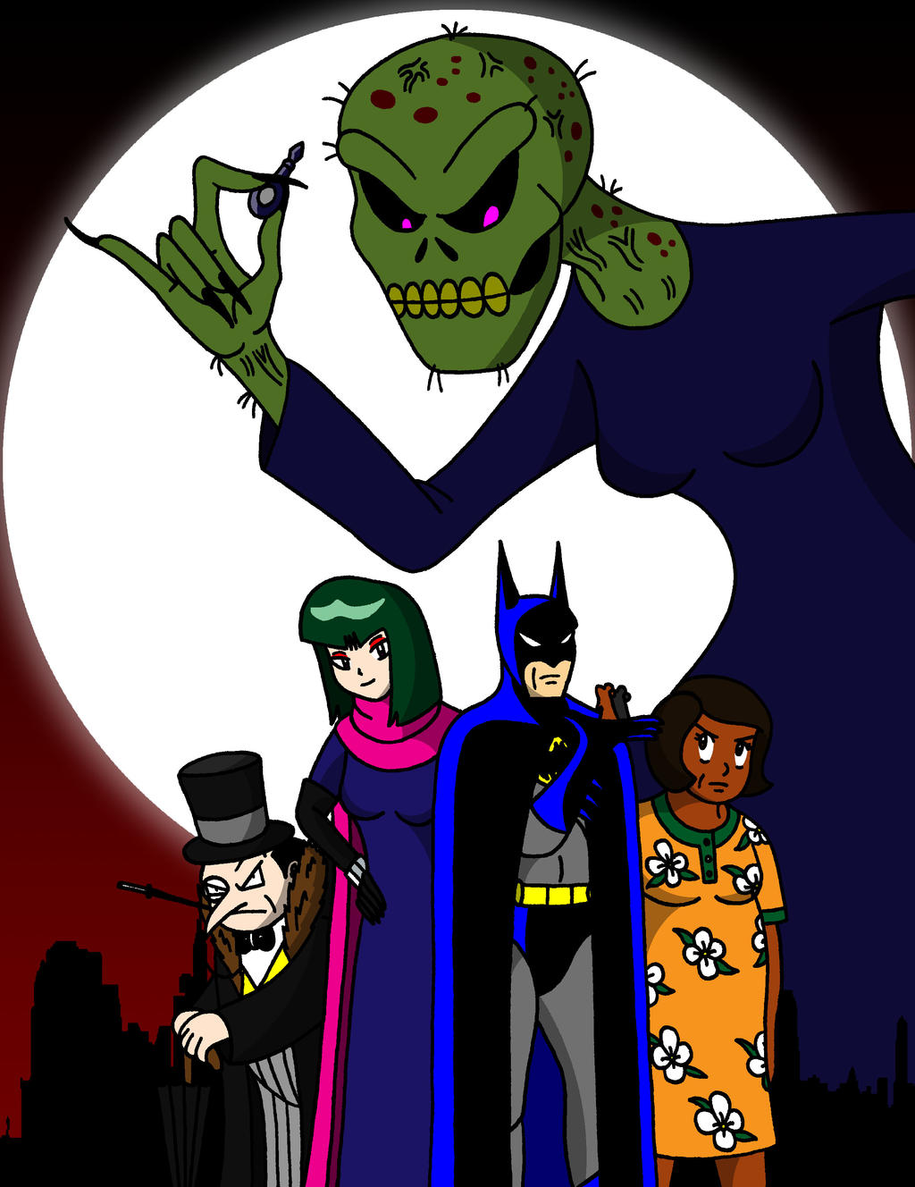 Batman: The Witches by streetgals9000 on DeviantArt