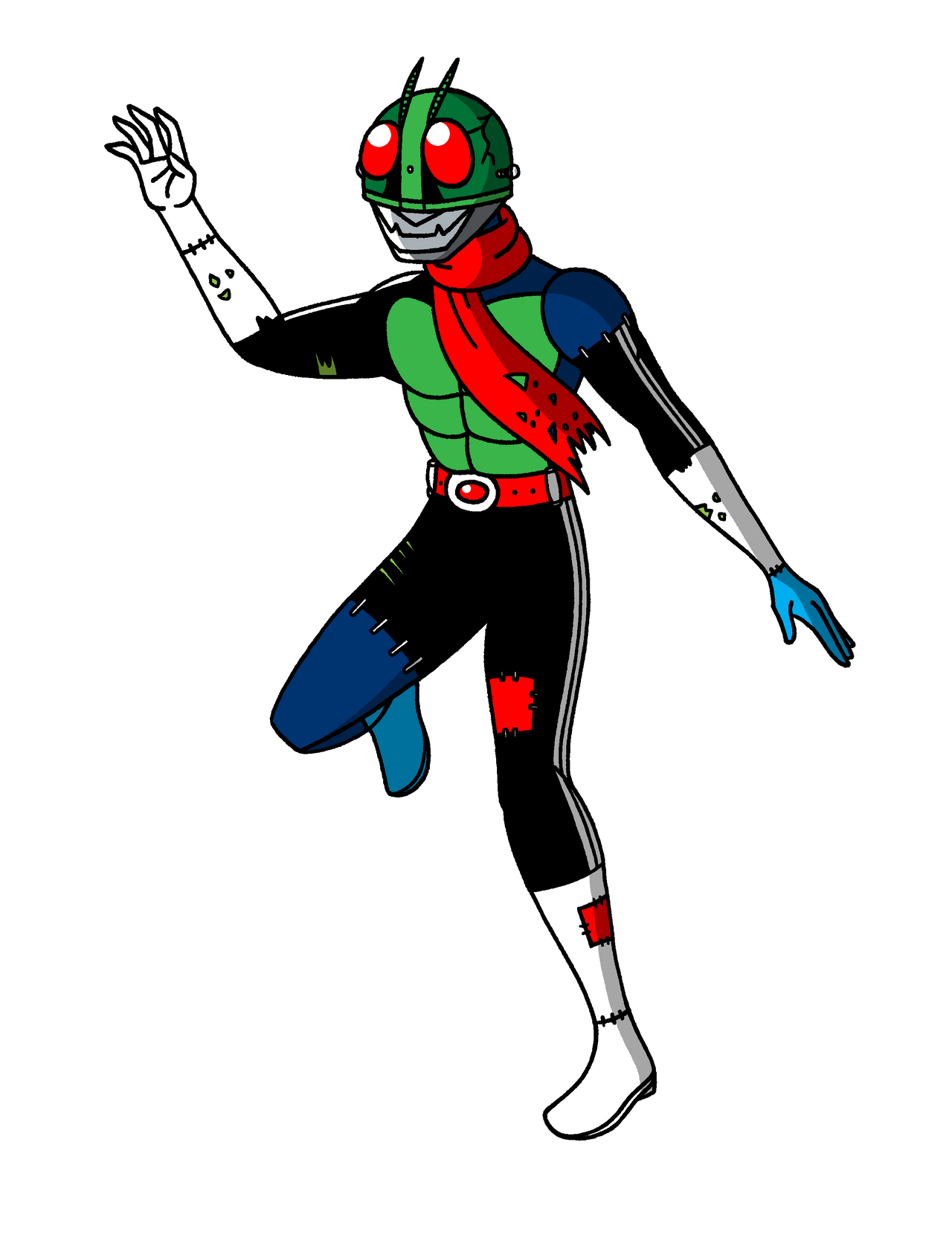 Franken Rider by streetgals9000 on DeviantArt