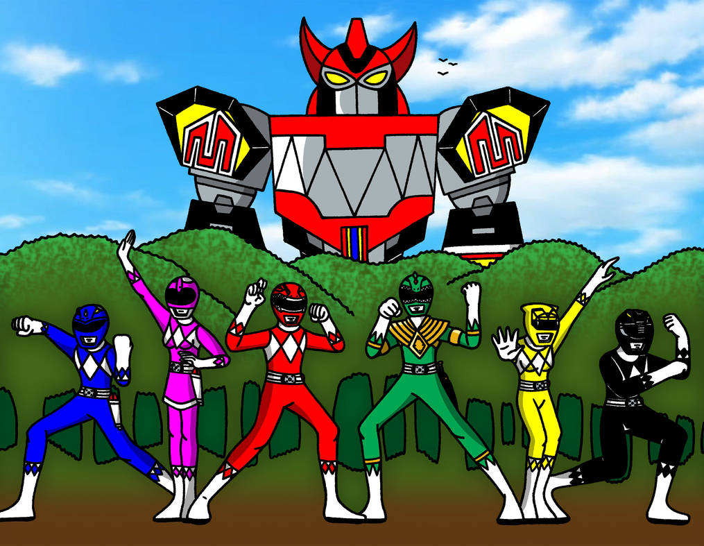 Go Go Power Rangers ! by streetgals9000 on DeviantArt