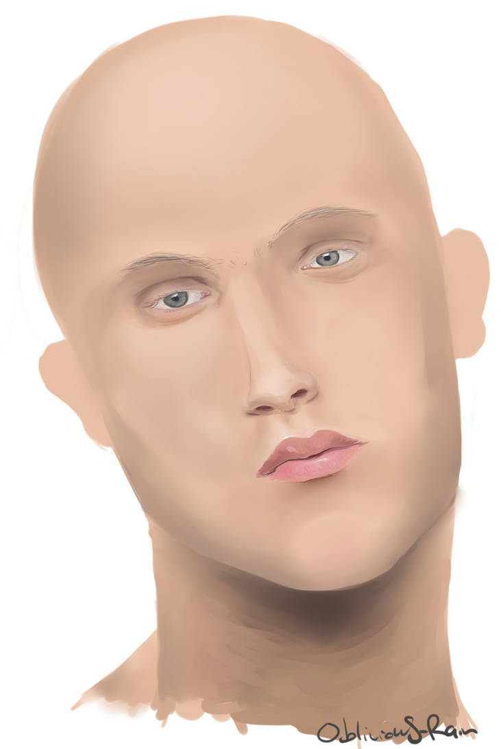 Random Bald Man by Oblivious-Rain on DeviantArt