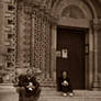 tourists in Budapest