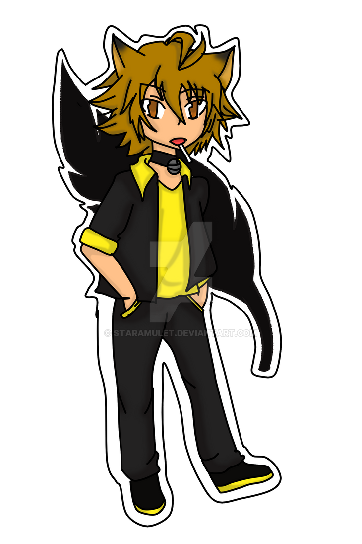 Art trade: Calem by StarAmulet on DeviantArt