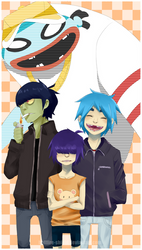 Gorillaz less one