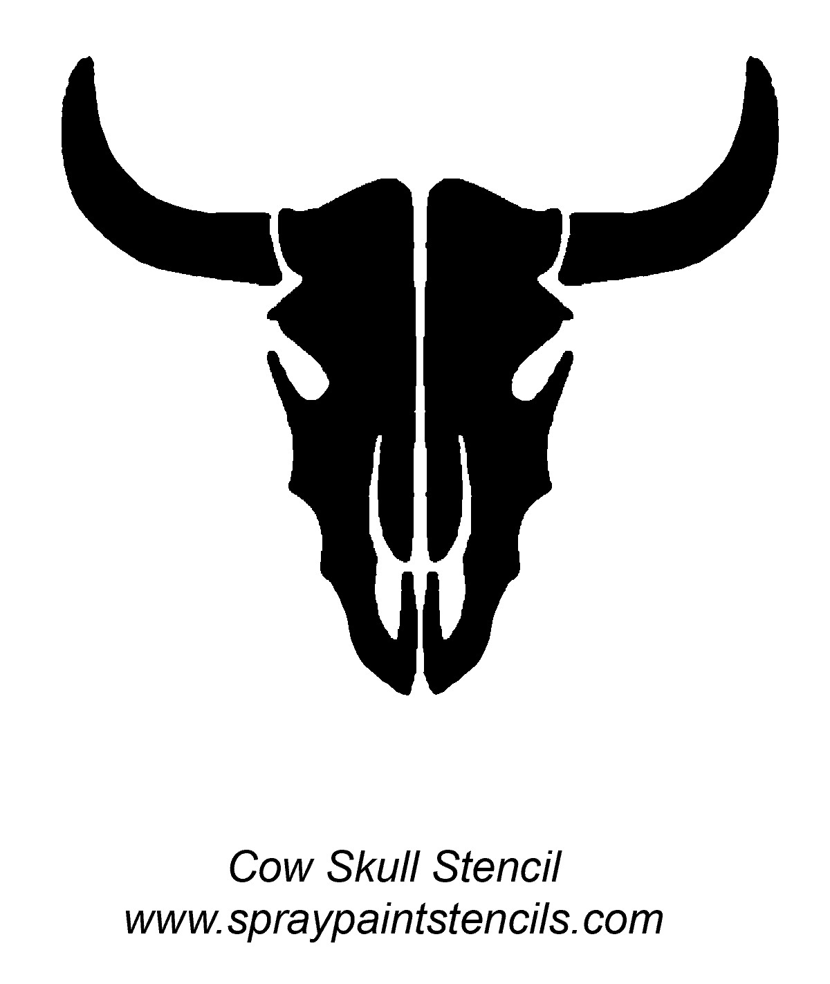 Bull Skull Pattern Cow Skull Pattern by Pumpkin-Crazy on DeviantArt