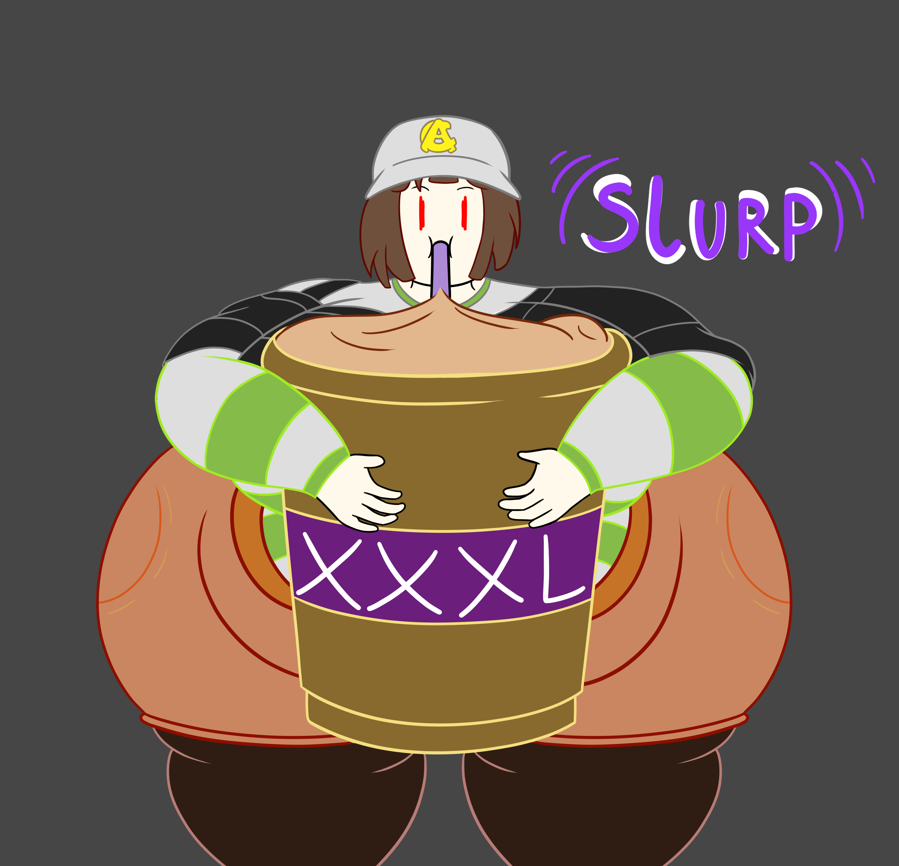 Chara Inflate Chara the fat ( progress of mini comic) by EweYuj on DeviantArt