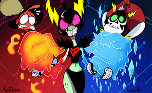 Wander over Yonder - Fire and Ice ( Fanart )