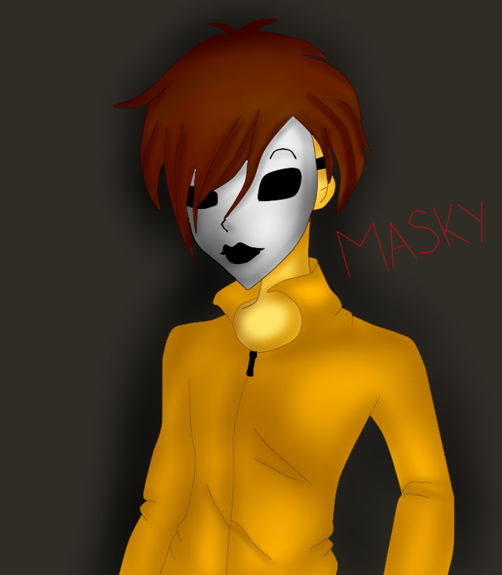 Masky Back View Masky by KateDrowned11 on DeviantArt