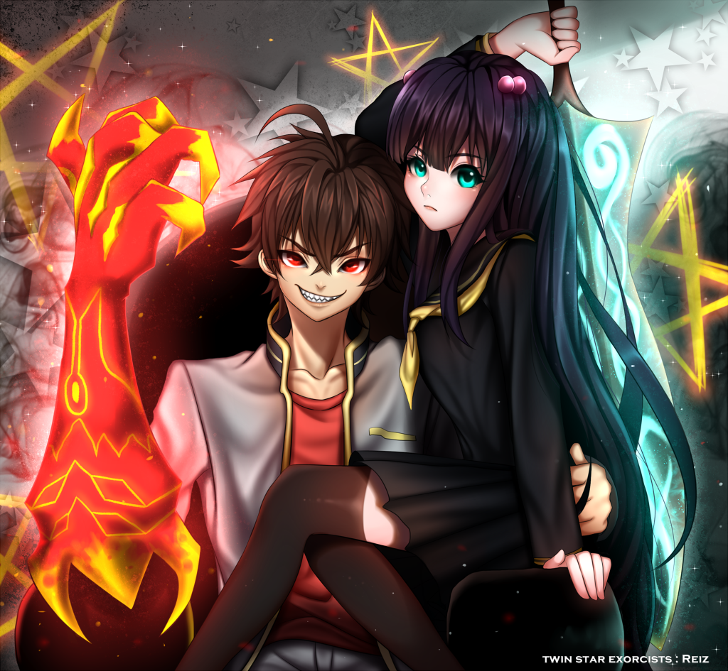 Twin Star Exorcists by ReizDrawing on DeviantArt