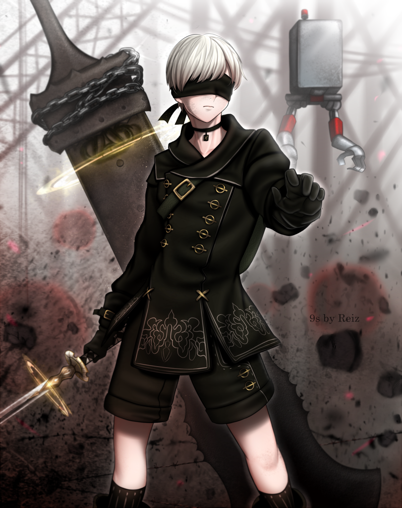 9S by ReizDrawing on DeviantArt