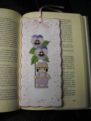Pansy Bookmark