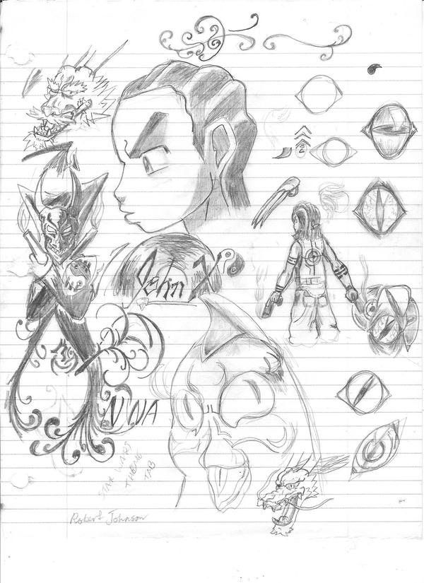 random drawings2 by Artitek on DeviantArt