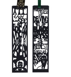 Halloween Papercut Bookmarks: Poe and Lovecraft
