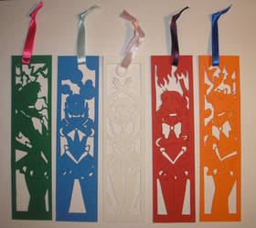 Papercut Sailor Scout Bookmarks