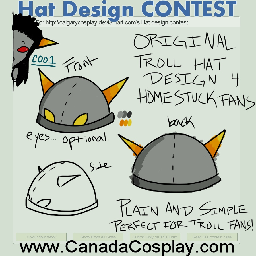 Troll Hat Design