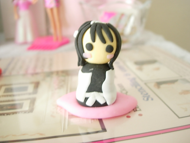 Bleach Byakuya clay figure