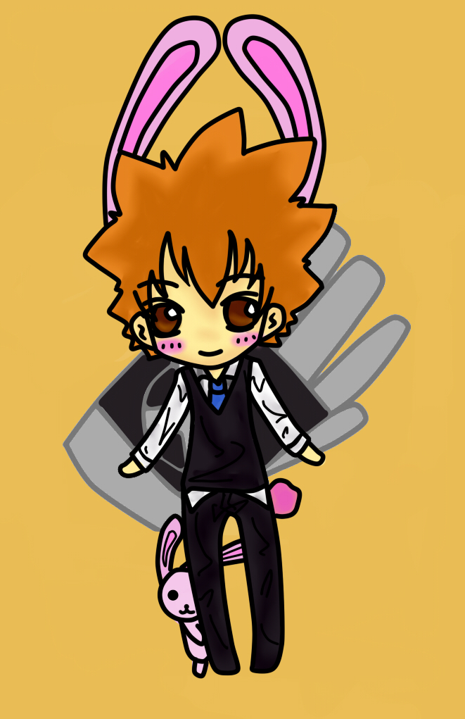 Hitman Reborn Rabbit Tsuna