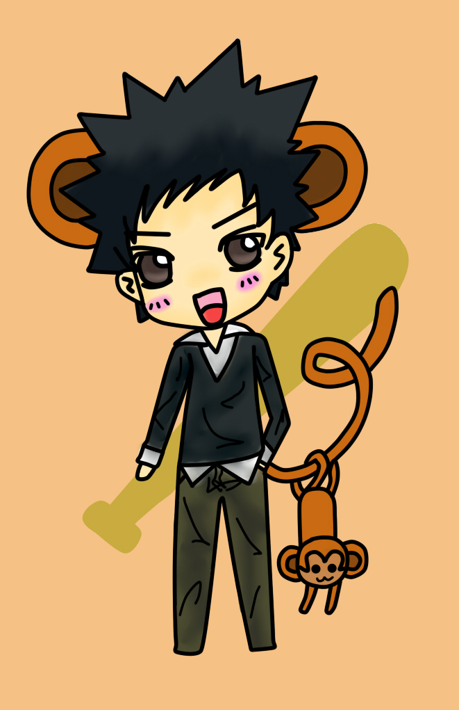 Hitman Reborn Monkey Yamamoto