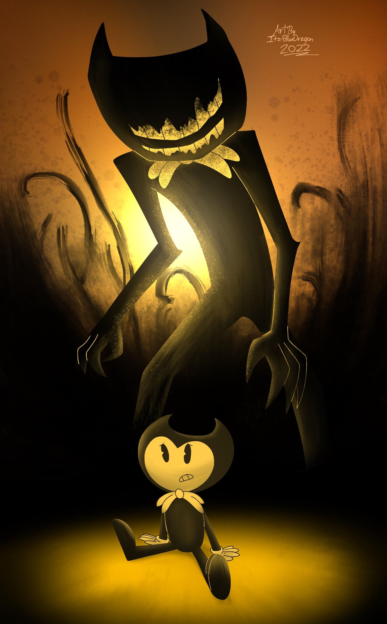 The Ink Demon (Fanart) by SleepyBlueArts on DeviantArt