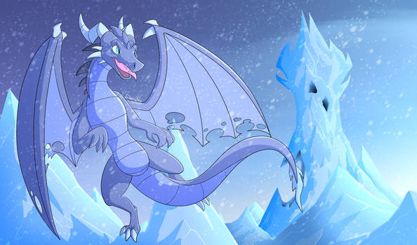 The Frost Dragon and the Ice Kingdom