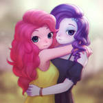 Pinkie and Rarity