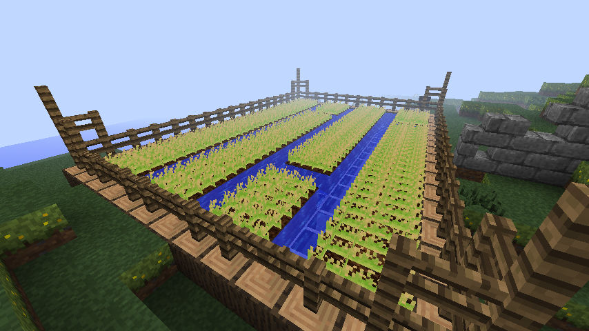 Minecraft Rice Fields Build Rice Fields by The-Wet-Onion on DeviantArt