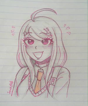 Kaede Akamatsu Small Doodle by Twisted-Troll