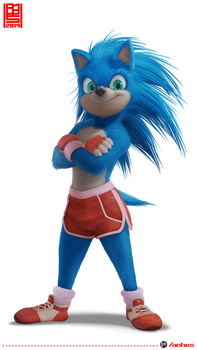 Sonic (the movie) - redesign