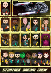 My Star Trek Dream Crew - 2024 update