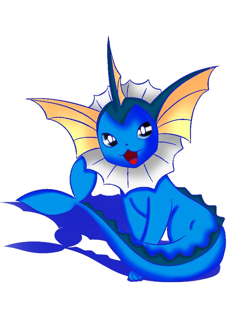 Vaporeon Coloring