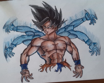 Goku Ultra Instinto by 9Ruiz8 on DeviantArt Goku Ultra Instinto by 9Ruiz8 on DeviantArt
