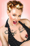 Pink PinupGirl by CindysArt