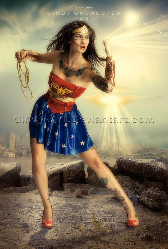 Wonderwoman by CindysArt