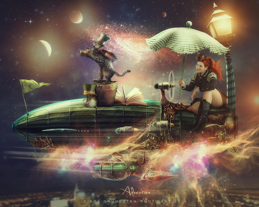 Steampunk Adventure by CindysArt Steampunk Adventure by CindysArt