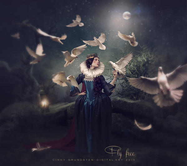 Fly free by CindysArt