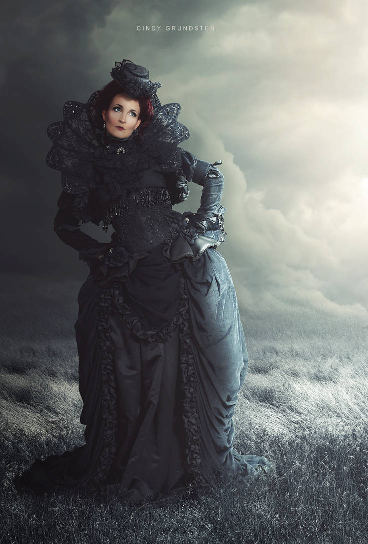 Dark lady by CindysArt
