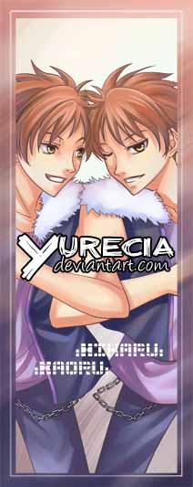 Ouran - Hikaru Kaoru bookmark